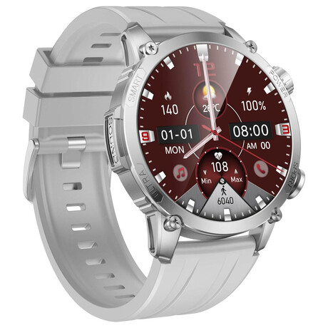 Chytr hodinky ARMODD Silentwatch 7 Pro GPS, stbrn