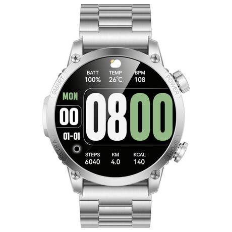 Chytr hodinky Armodd Silentwatch 7 Pro GPS (9138), stbrn