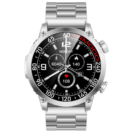 Armodd Silentwatch 7Pro GPS, stbrn (foto 5)