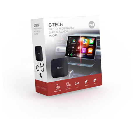 C-Tech WAC-21, pro Android Auto, Car play, USB (foto 5)