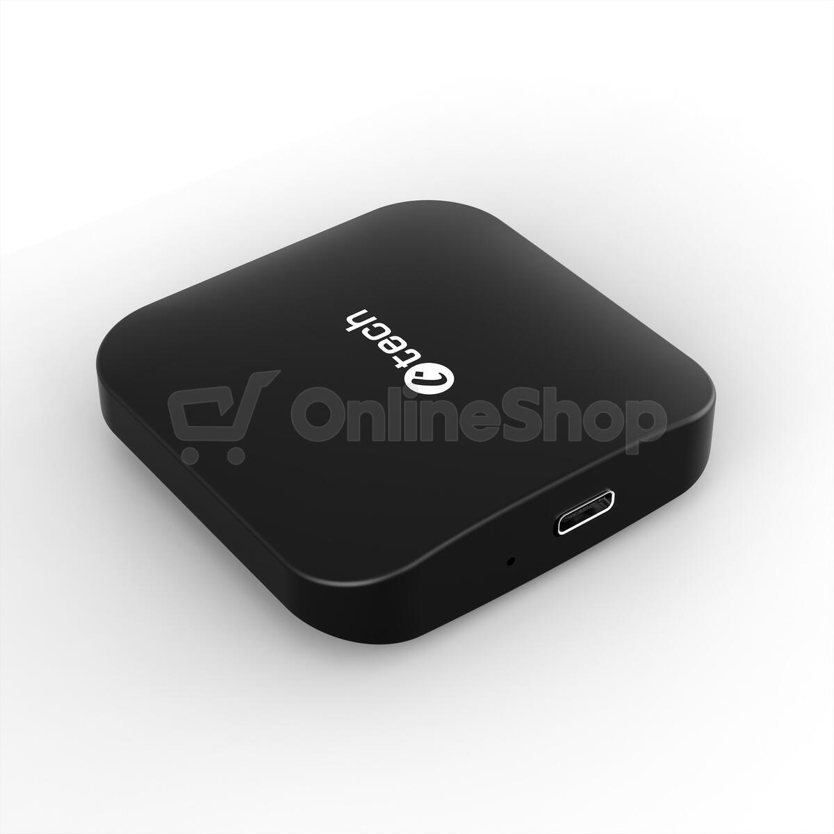 Bezdrátový adaptér C-TECH WAC-21, pro Android Auto, Car play, USB