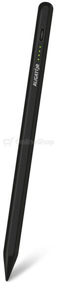 Blackview Dotykové pero Aligator pro iPad s chytrým hrotem, černé