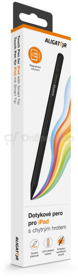 Blackview Dotykové pero Aligator pro iPad s chytrým hrotem, černé