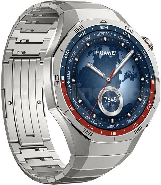Chytré hodinky HUAWEI Watch GT5 Pro 46 mm, Titanium