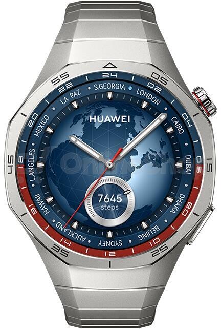 Chytré hodinky HUAWEI Watch GT5 Pro 46 mm, Titanium
