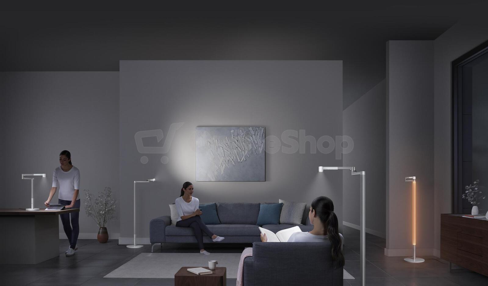Stolní lampa Dyson CD06 Solarcycle Morph, černá