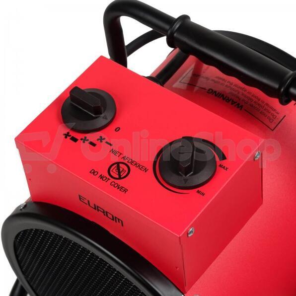 Teplovzdušný ventilátor EUROM EK 3000 Round