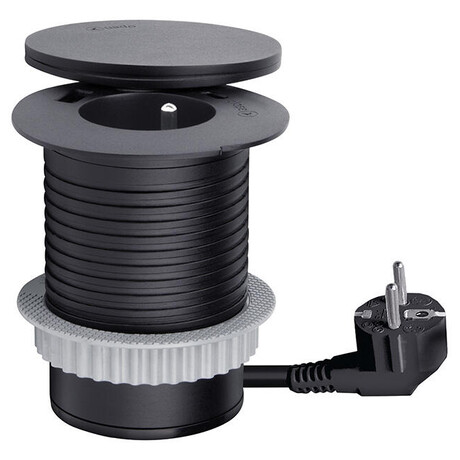 Solight +&nbsp;USB A+C +&nbsp;Wireless 10W, černá (foto 1)