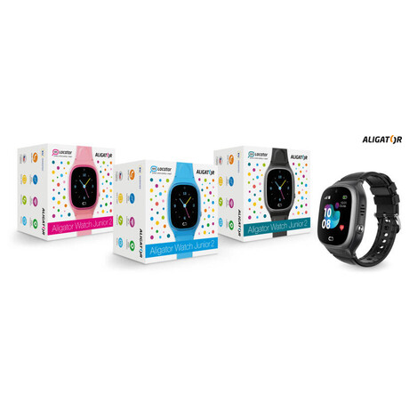 Aligator Watch Junior 2 Black