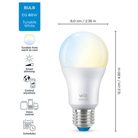Philips WiZ Tunable E27 8&nbsp;W (foto 1)