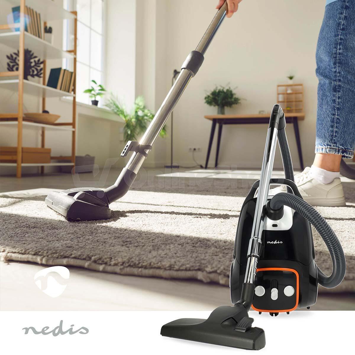 Sáčkový vysavač NEDIS VCBG250GY