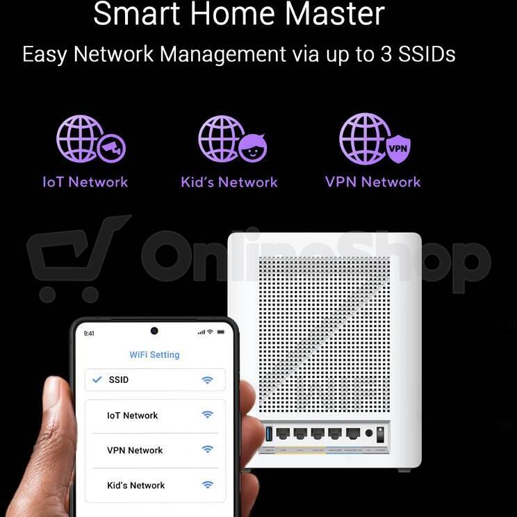 Router Asus ZenWifi BQ16 2pack
