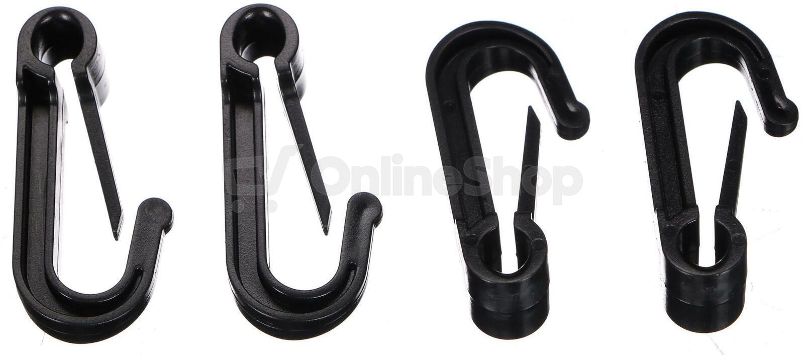 Upevňovací háčky pro síť do auta CAR NET HOOKS, 10ks - náhradní díl SIXTOL