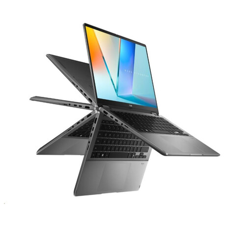 Asus Vivobook Flip 14 OLED / TP3407SA / U5-226V / 14" / WUXGA / T / 16GB / 512GB / Arc 130V/W11H/Gray/2R (TP3407SA-OLED003W)