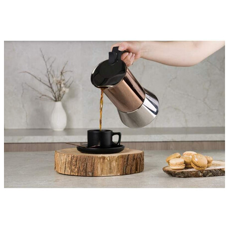 BERLINGERHAUS Konvice na espresso 9 lk Rosegold Metallic Line BH-8550