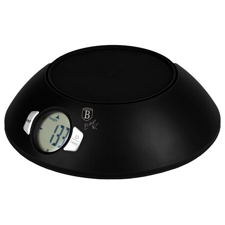 Vha kuchysk digitln BerlingerHaus BH-9618 s miskou Matte Black Collection