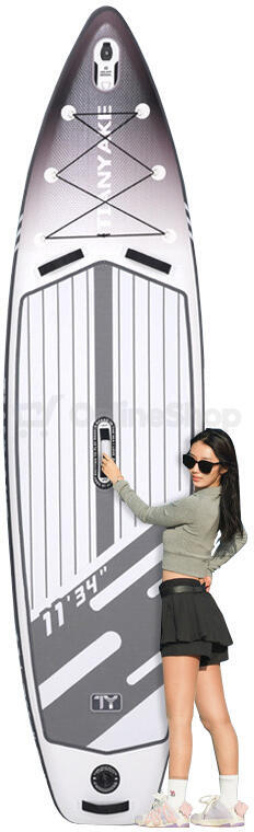 Paddleboard Bestway 335 × 86 × 15 cm s příslušenstvím, bílošedý