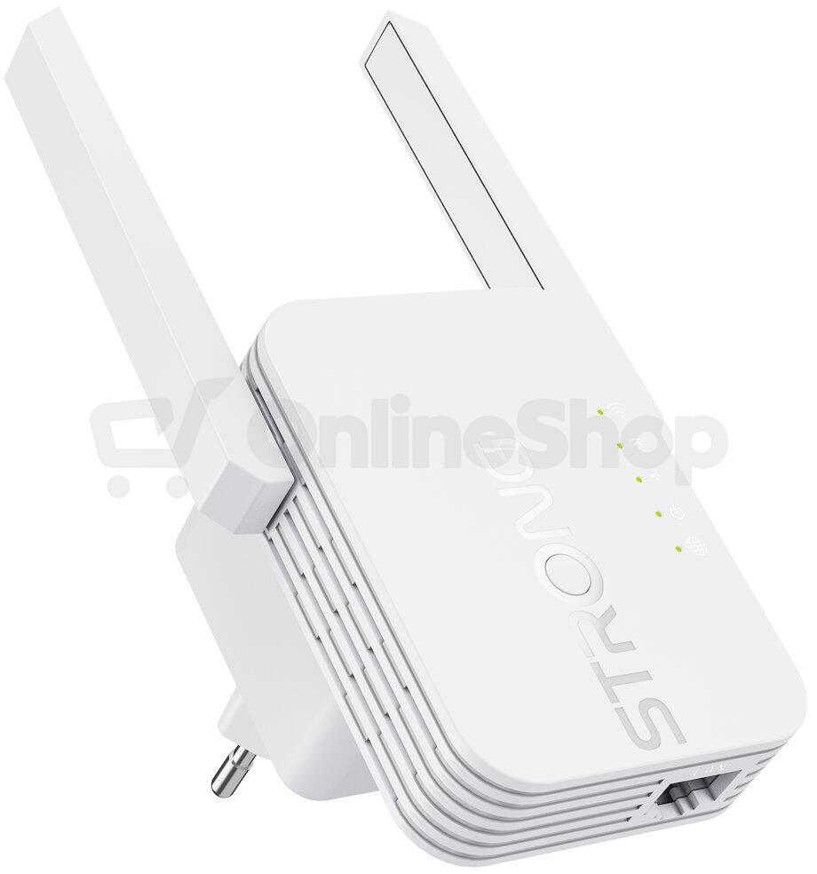 Univerzální WIFI opakovač Strong 300S REPEATER300S, bílý