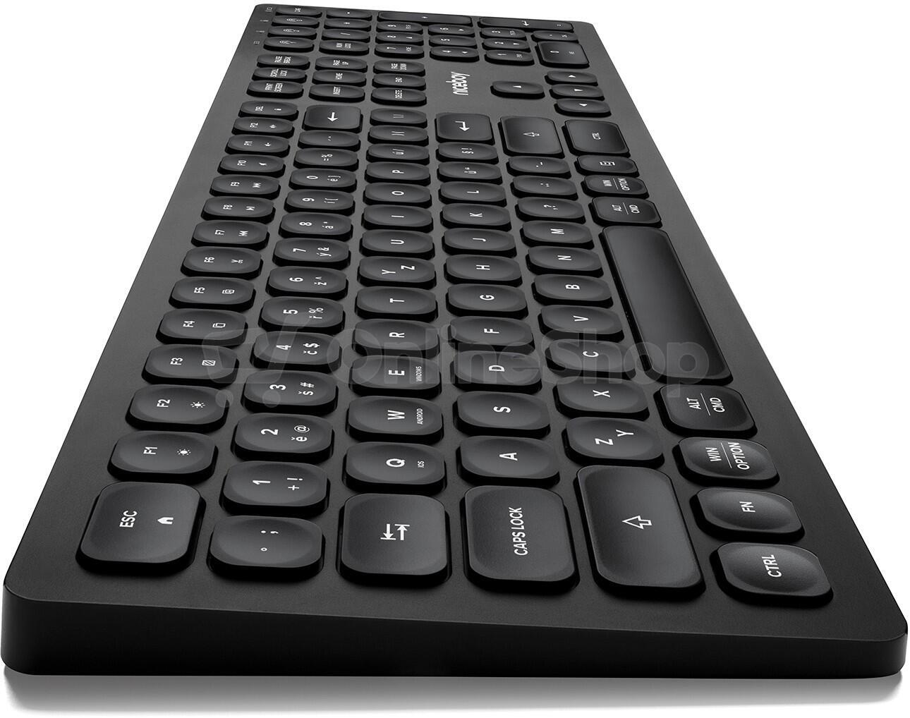 PC klávesnice Niceboy OFFICE K30 Black