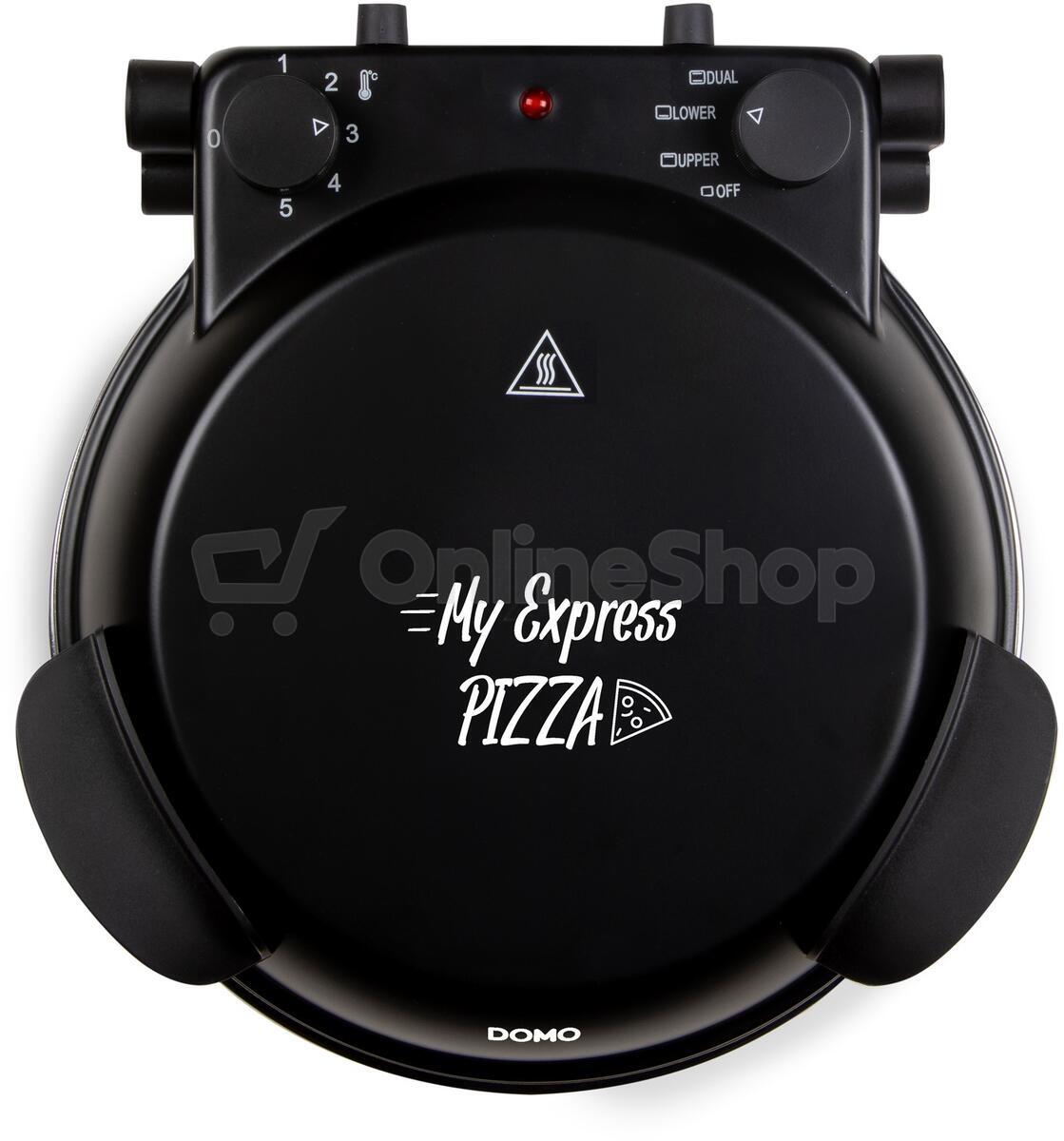 Pizza pec DOMO DO9285PZ, černá
