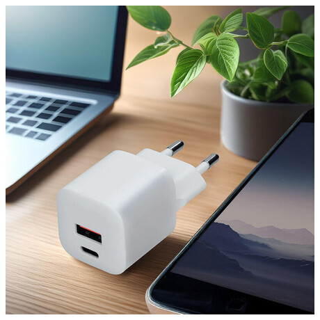 Solight USB-C +&nbsp;USB-A GaN 20W (foto 3)