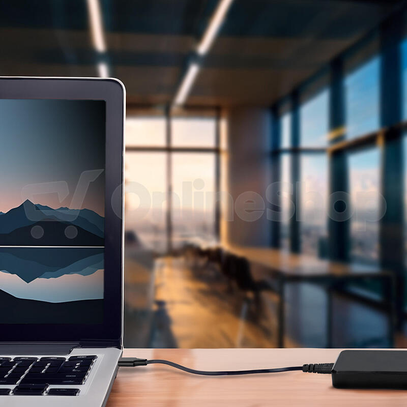 Rychlonabíječka Solight USB-C, 90W