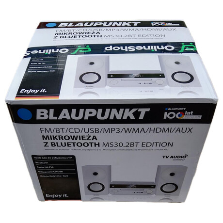 Micro systém BLAUPUNKT MS30.2BT EDITION FM/CD/MP3/HDMI ARC/USB/Bluetooth | Skutečná fotografie prodávaného kusu