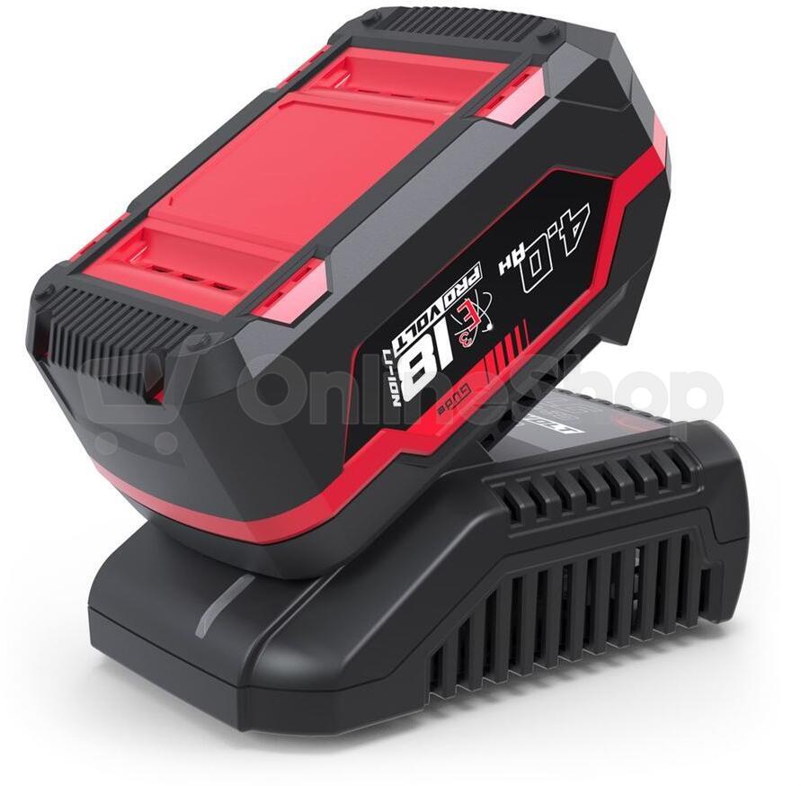 Nabíječka + akumulátor Güde Kit LGAP 18-3040 P