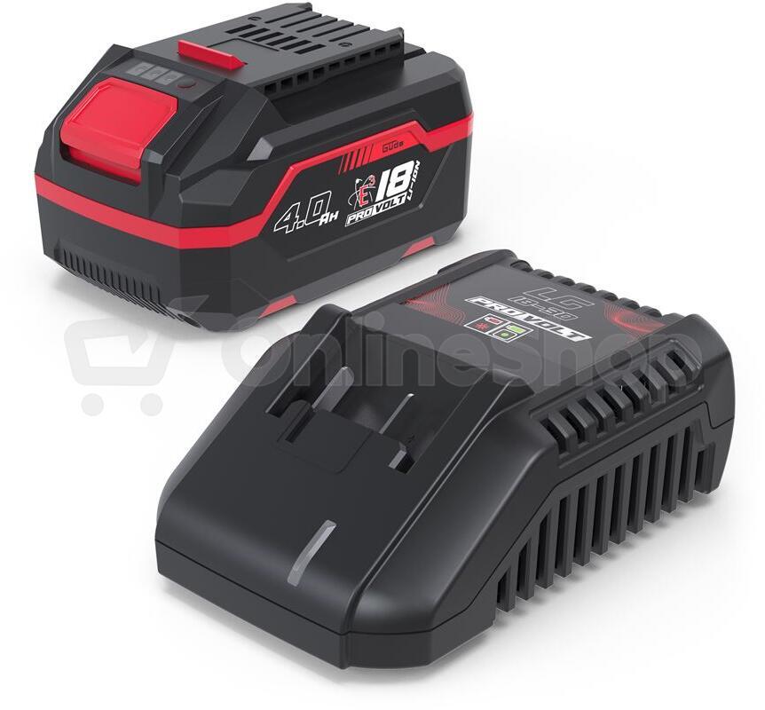 Nabíječka + akumulátor Güde Kit LGAP 18-3040 P