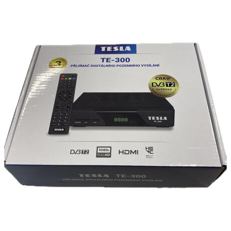 Set-top box Tesla TE-300 | Skutečná fotografie prodávaného kusu | Skutečná fotografie prodávaného kusu | Skutečná fotografie prodávaného kusu | Skutečná fotografie prodávaného kusu | Skutečná fotografie prodávaného kusu | Skutečná fotografie prodávaného kusu