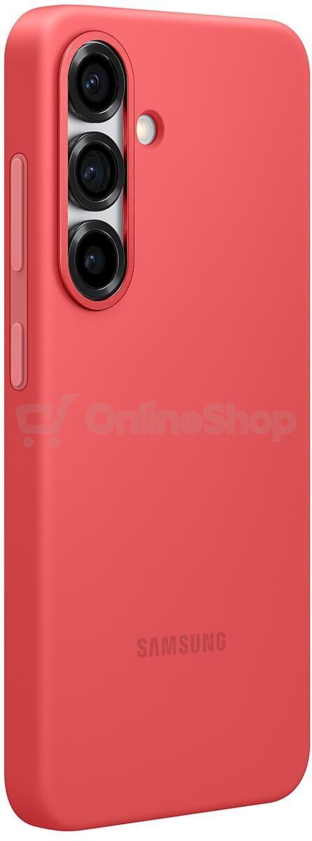 Kryt na mobil Samsung Silicone Case Galaxy S25 Red