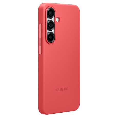 Samsung Silicone Case Galaxy S25 Red (foto 1)
