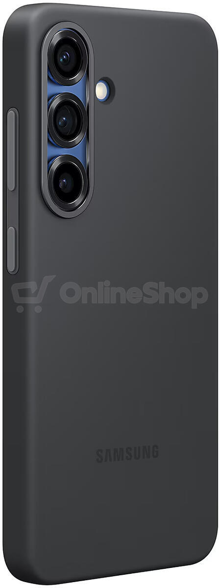 Kryt na mobil Samsung Silicone Case Galaxy S25+ Blac Black