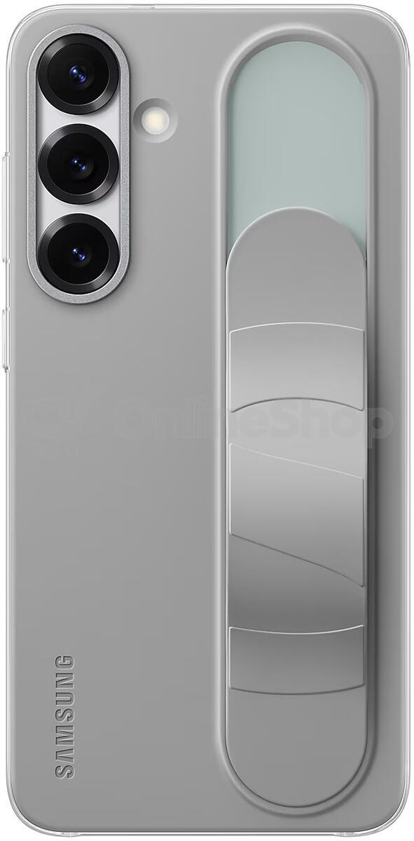 Kryt na mobil Samsung Standing Grip Case Galaxy S25+ Plus Gray