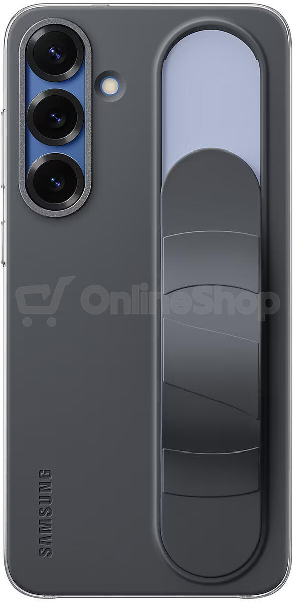 Kryt na mobil Samsung Standing Grip Case Galaxy S25+ Plus Black