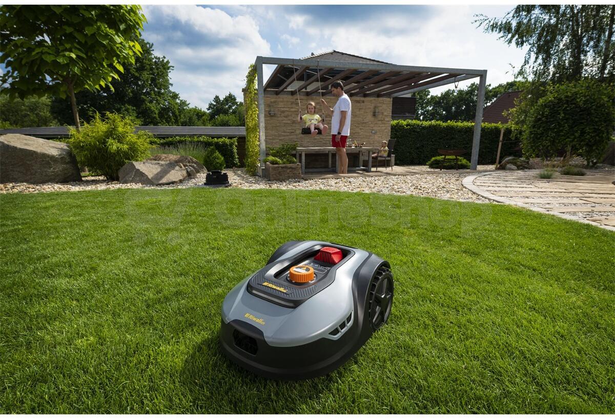 Riwall PRO RRM 950 APP, robotická sekačka ( 900 m2 ) s vodícím drátem