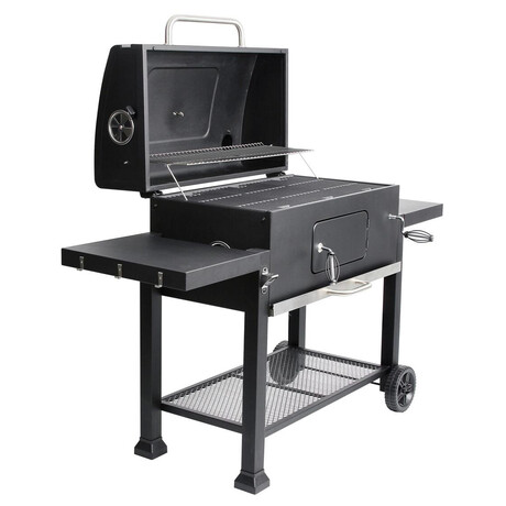Gril na devn uhl XXL Riwall PRO RCG 80
