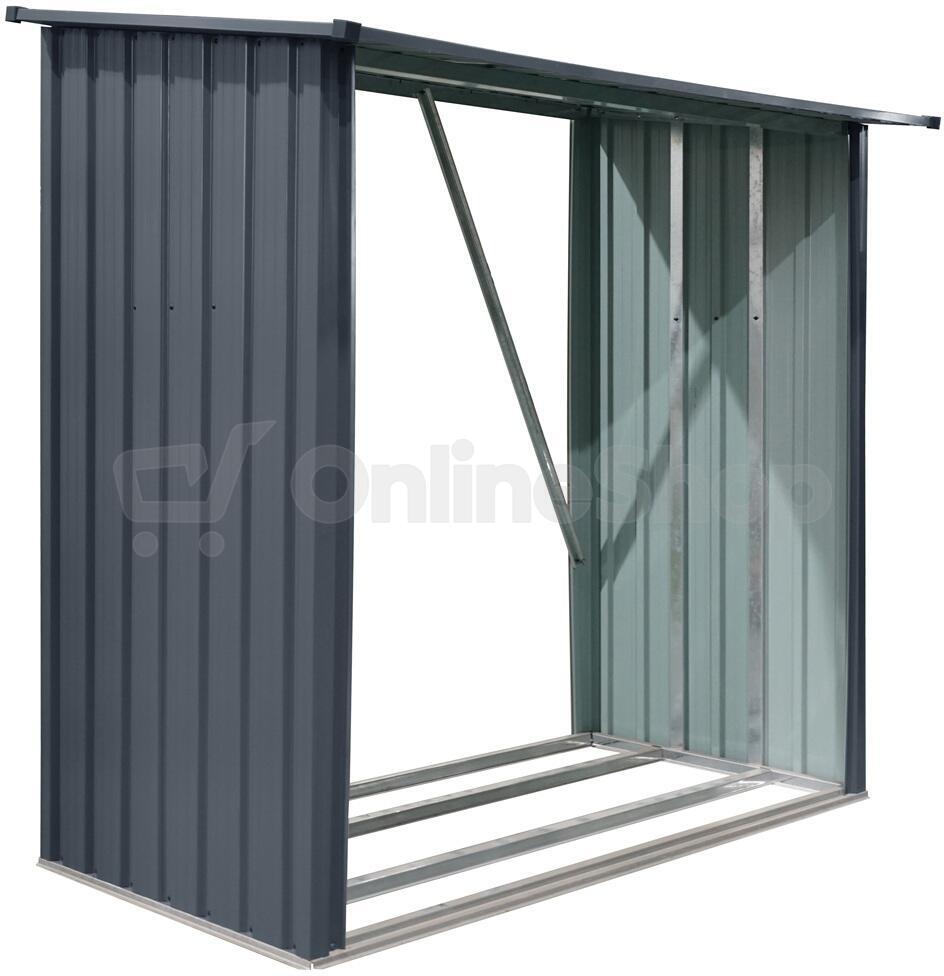 Dřevník Riwall PRO RMWS 3×7 m WS-B1-A, antracit