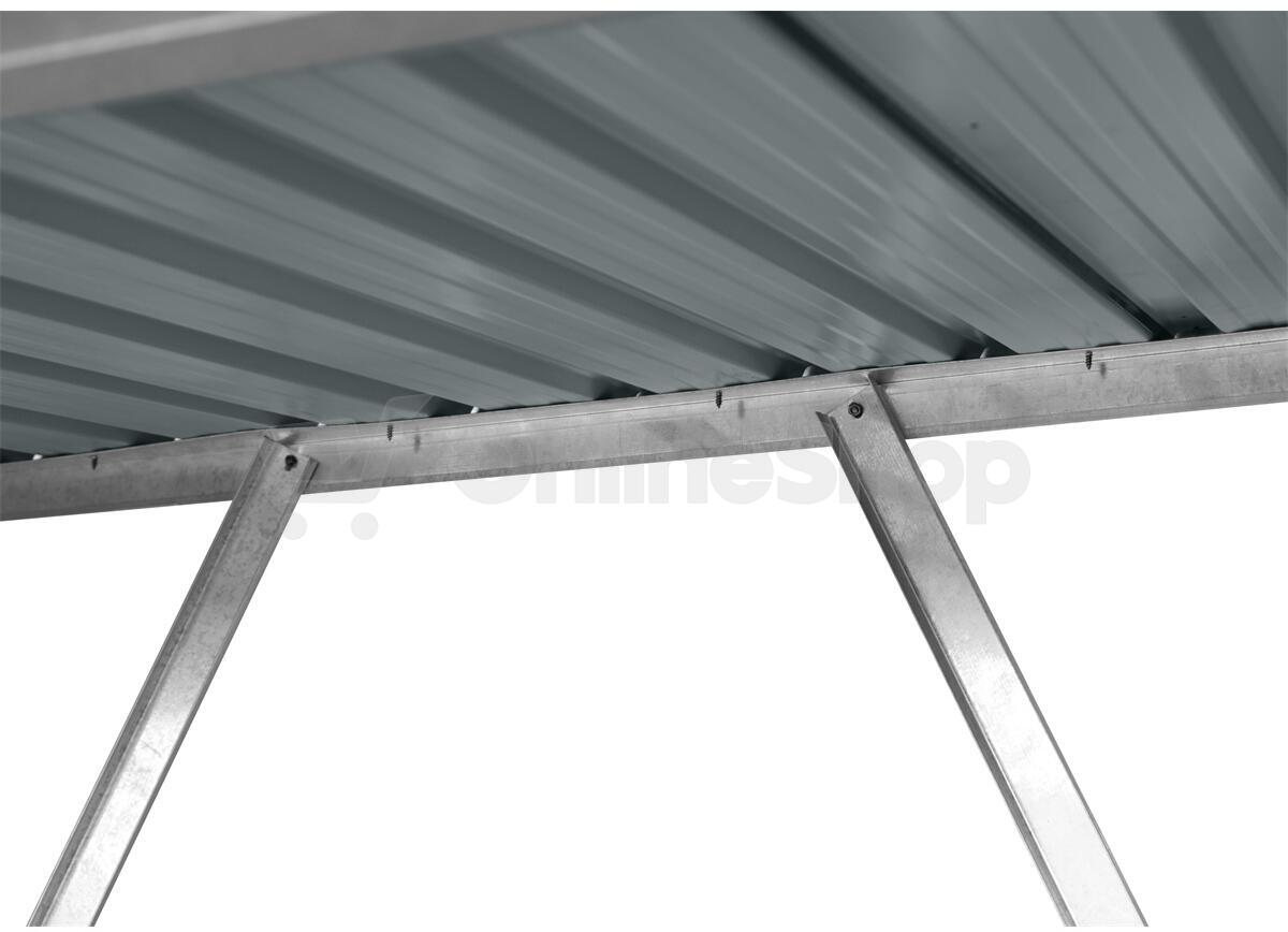 Dřevník Riwall PRO RMWS 3×7 m WS-B1-A, antracit