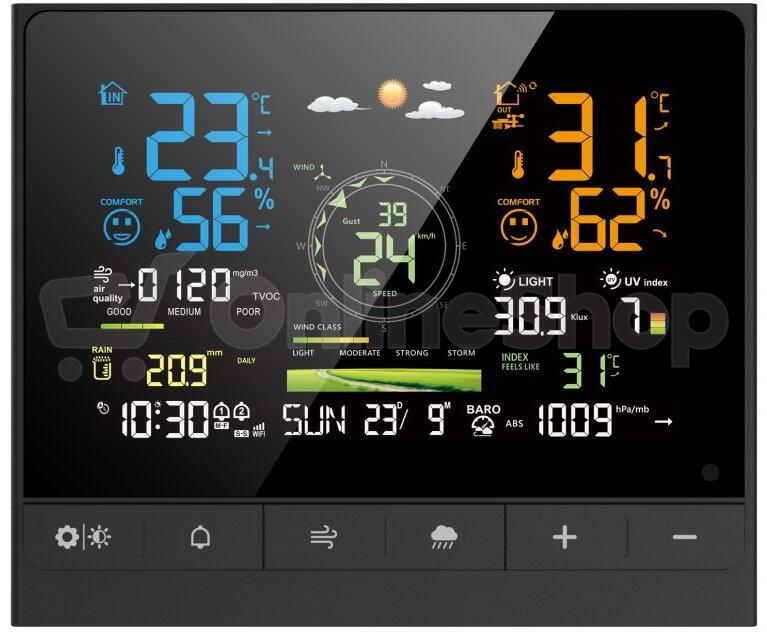 Profesionální meteostanice IMMAX NEO LITE Smart 7v1