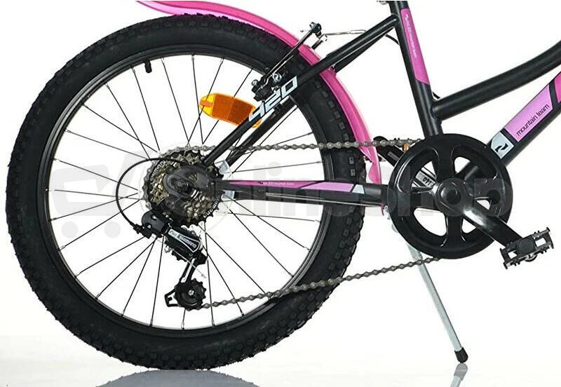 Juniorské kolo Dino Bikes 420D 20" 2022, černorůžová