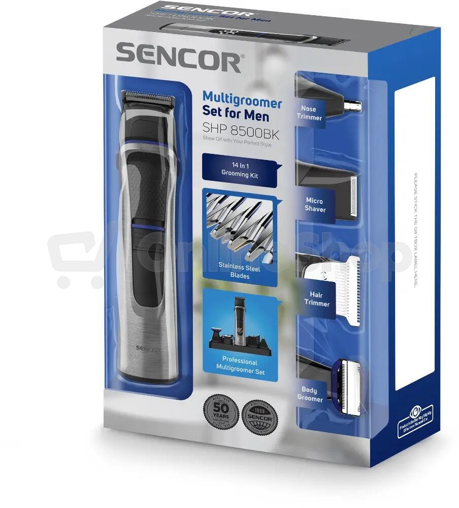 Multifunkční zastřihovač Sencor SHP 8500BK
