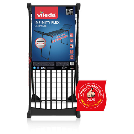 Vileda Infinity Flex 178872 30&nbsp;m Black (foto 1)
