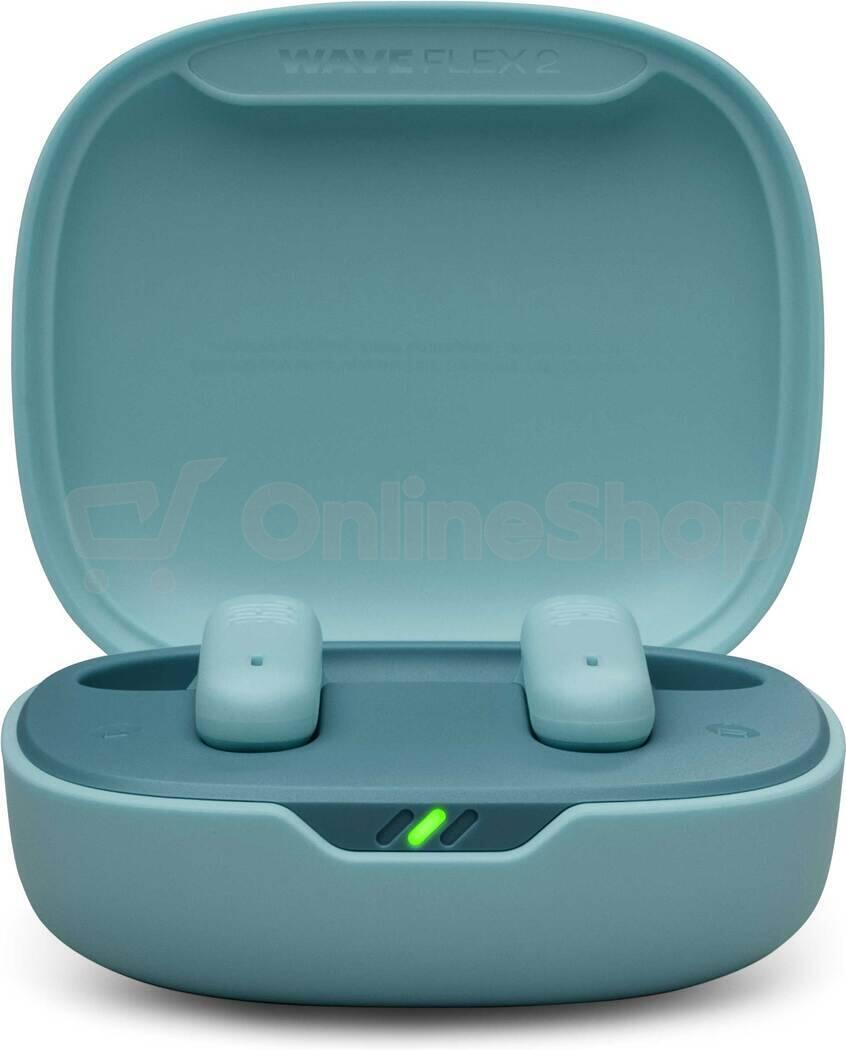 Bezdrátová sluchátka JBL Wave Flex2 Blue