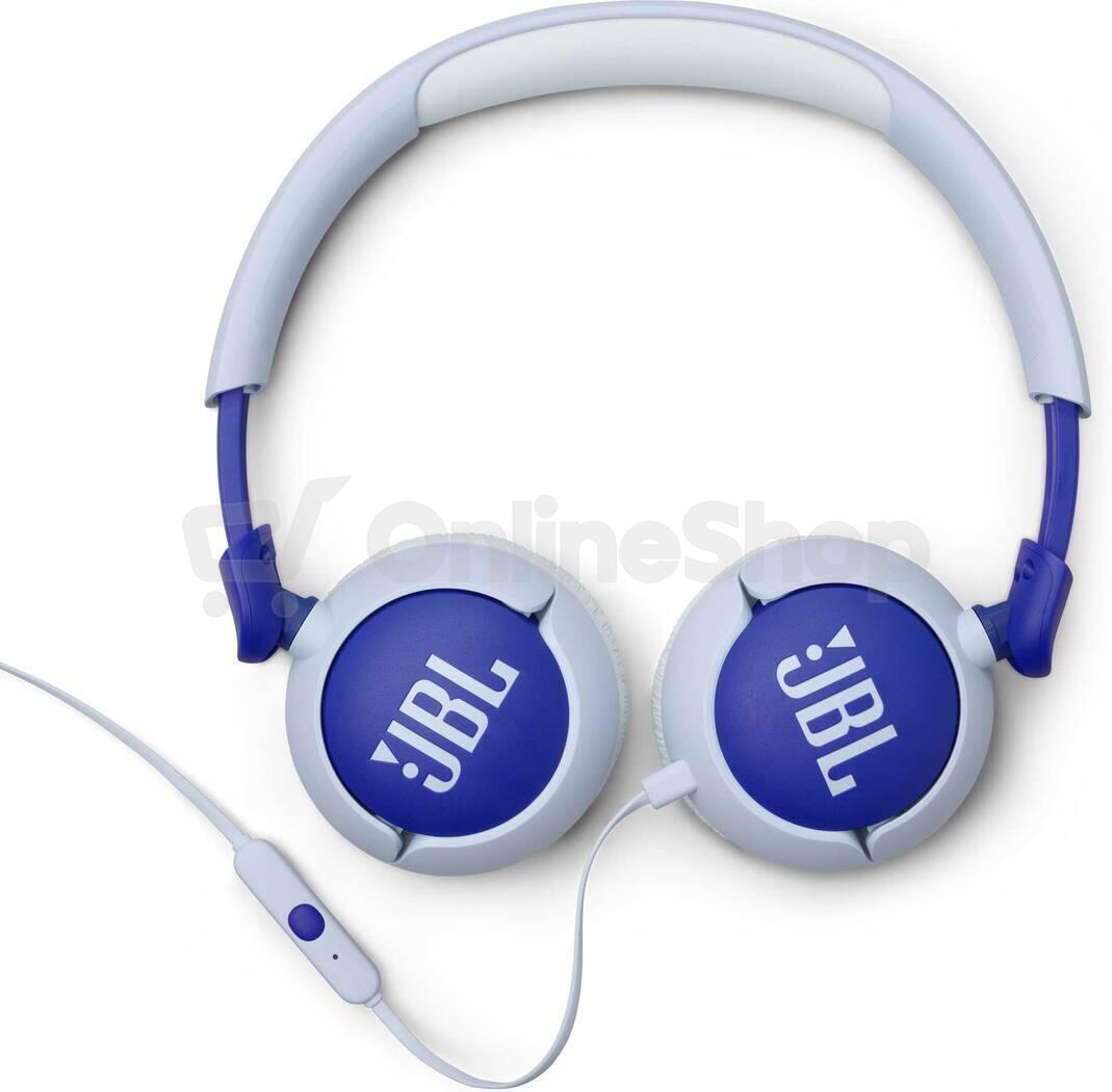 Sluchátka JBL JR320, modrá