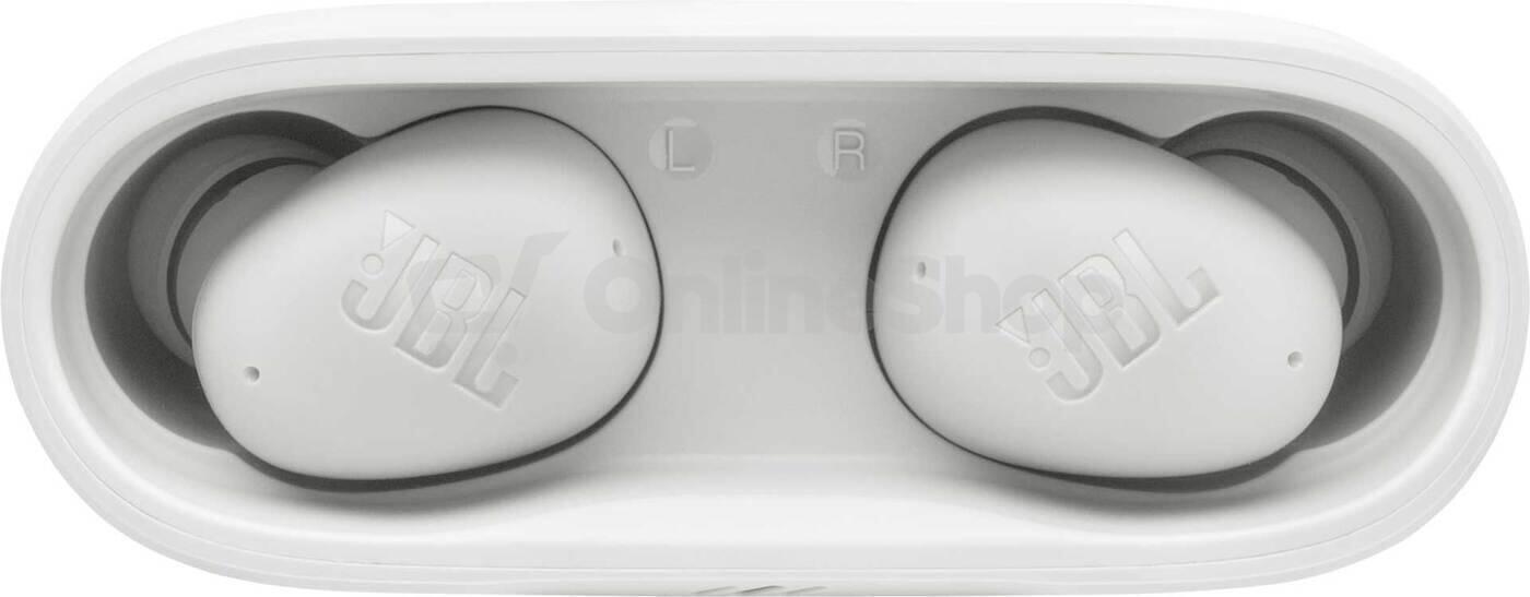 Bezdrátová sluchátka JBL Wave Buds 2, bílá