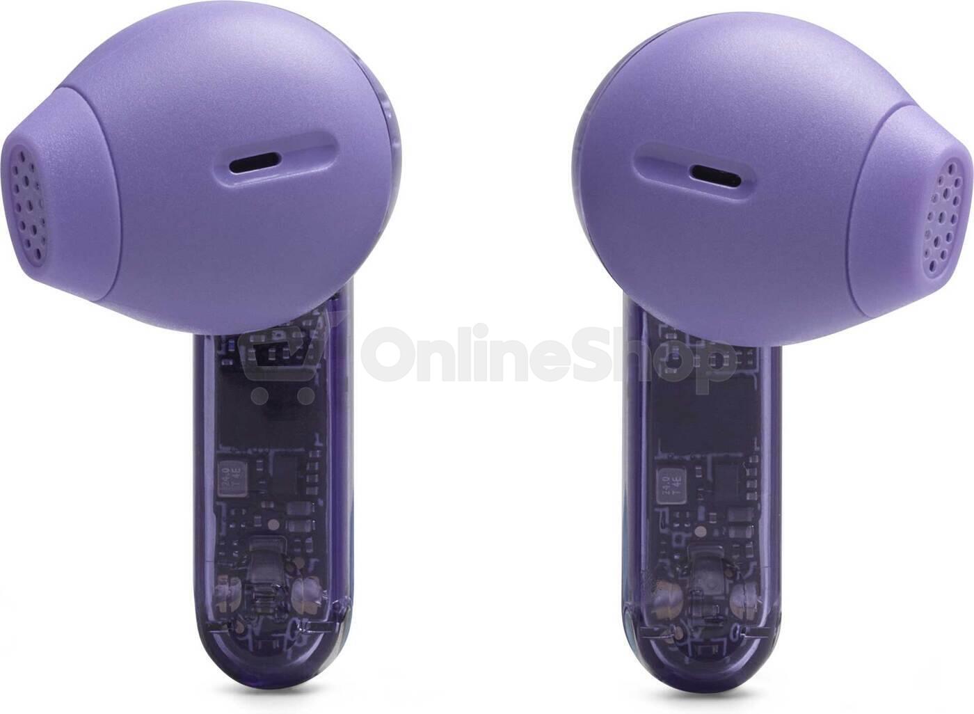 Bezdrátová sluchátka JBL Tune Flex 2 Ghost Purple