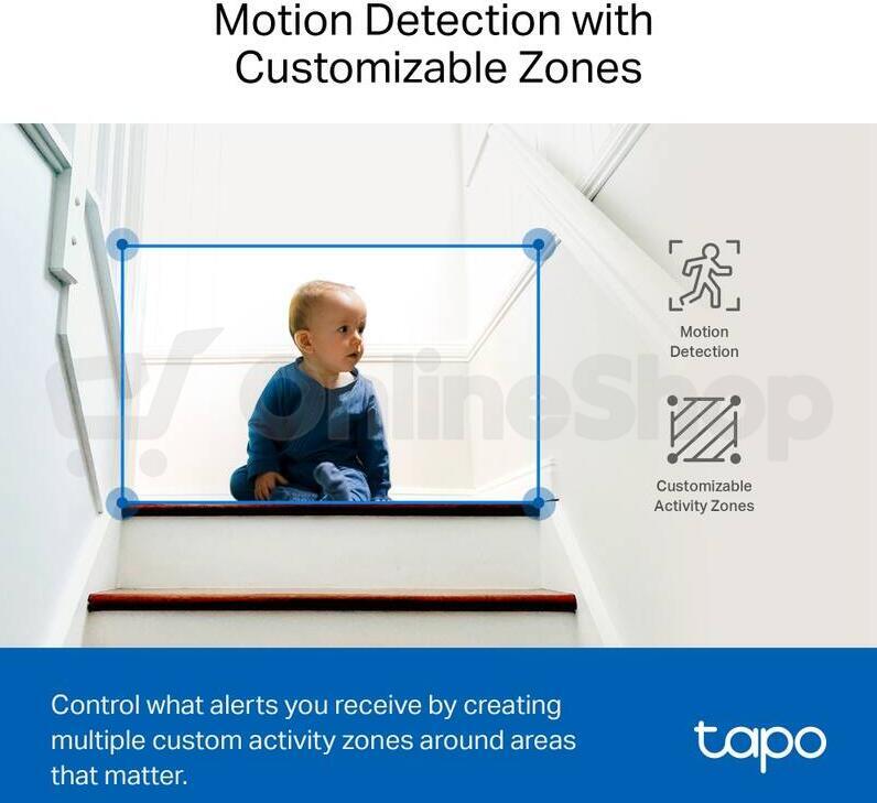 TP-Link tapo C230 Pan/Tilt AI Home Security Wi-Fi Camera
