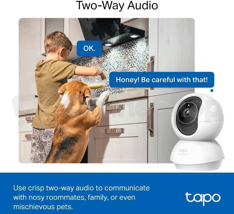 TP-Link tapo C230 Pan/Tilt AI Home Security Wi-Fi Camera