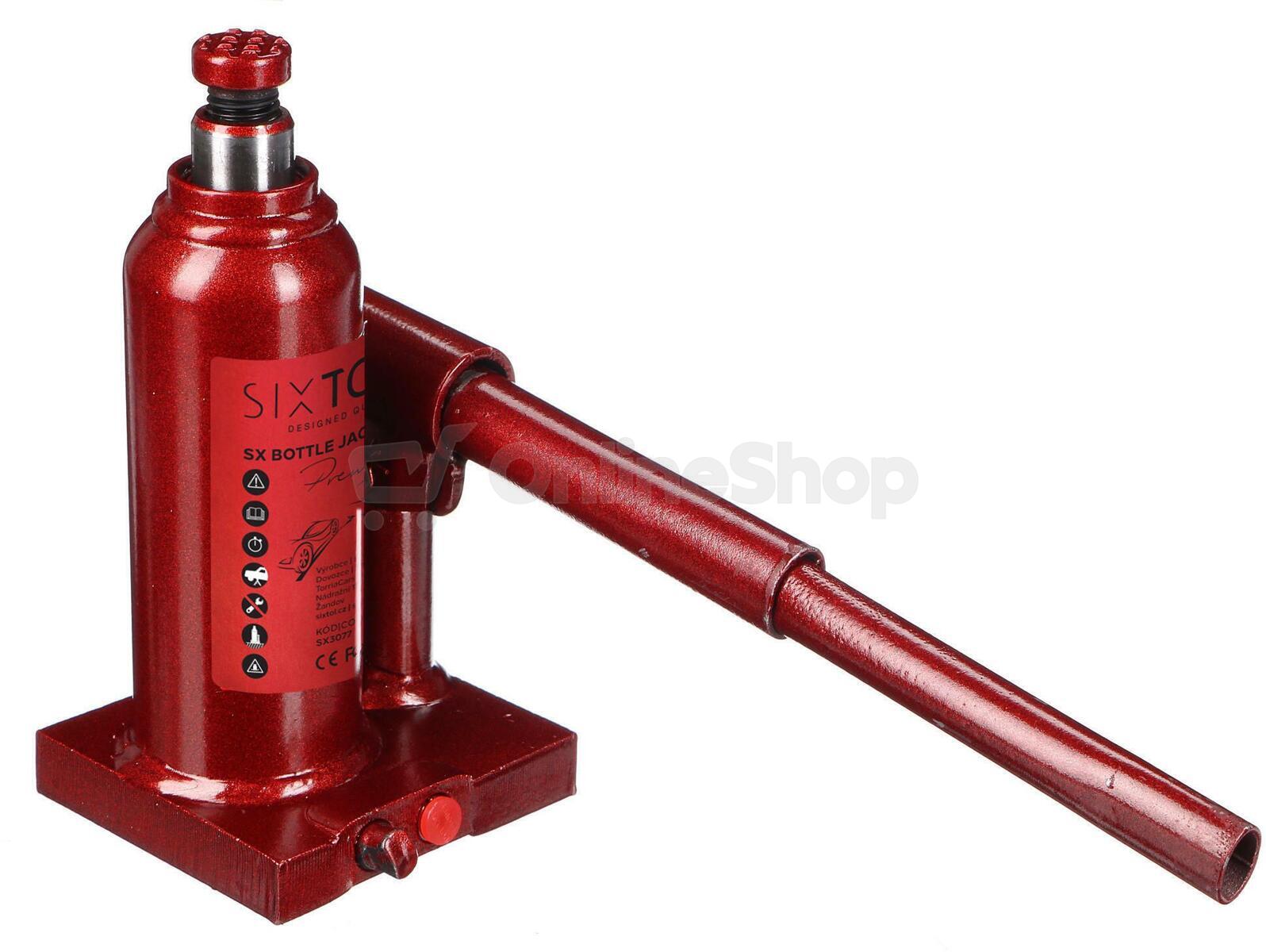 Hydraulický zvedák panenka SX BOTTLE JACK PREMIUM 2T SIXTOL